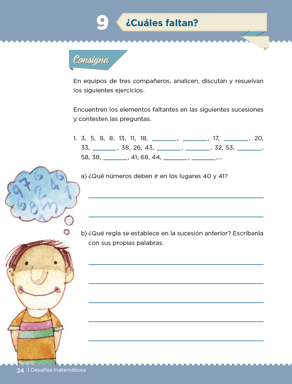 Desafíos Matemáticos Libro para el alumno Cuarto grado ...