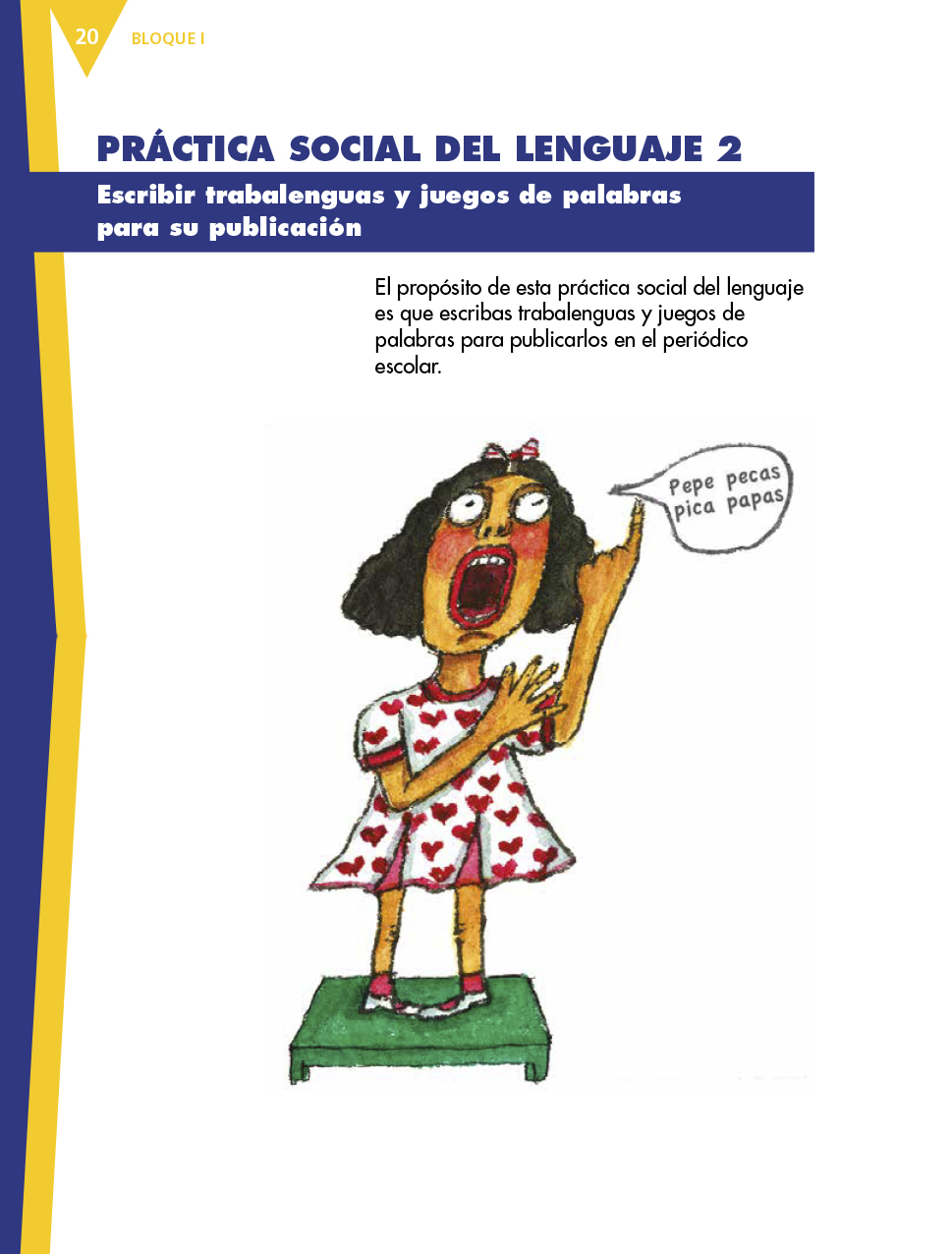 Español Cuarto grado 2017-2018 - Página 20 - Libros de Texto Online