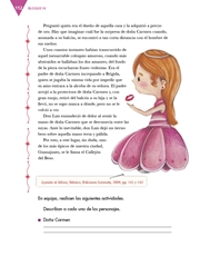 Libro Español cuarto grado Página 112