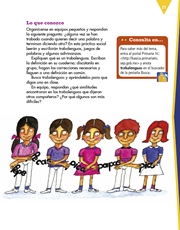 Libro Español cuarto grado Página 21