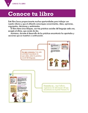 Libro Español cuarto grado Página 4