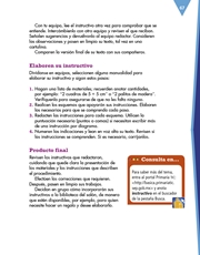 Libro Español cuarto grado Página 67