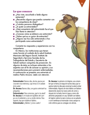 Libro Español cuarto grado Página 71