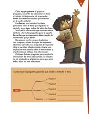 Libro Español cuarto grado Página 75