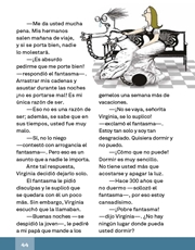 Libro Español libro de lectura cuarto grado Página 44