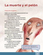 Libro Español libro de lectura cuarto grado Página 47