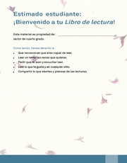 Libro Español libro de lectura cuarto grado Página 5