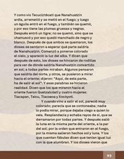Libro Español libro de lectura cuarto grado Página 93