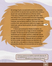 Libro Español libro de lectura cuarto grado Página 95