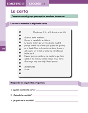 Libro Español libro para el alumno primero grado Página 106