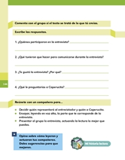 Libro Español libro para el alumno primero grado Página 144