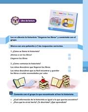 Libro Español libro para el alumno primero grado Página 175