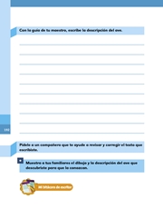 Libro Español libro para el alumno primero grado Página 192