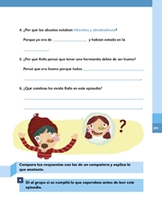 Libro Español libro para el alumno primero grado Página 201