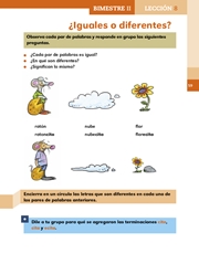 Libro Español libro para el alumno primero grado Página 59