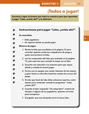 Libro Español libro para el alumno primero grado Página 75