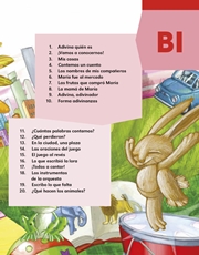 Libro Español libro para el alumno primero grado Página 9