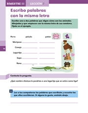 Libro Español libro para el alumno primero grado Página 94