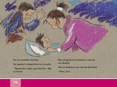 Libro Español libro de lectura primero grado Página 116