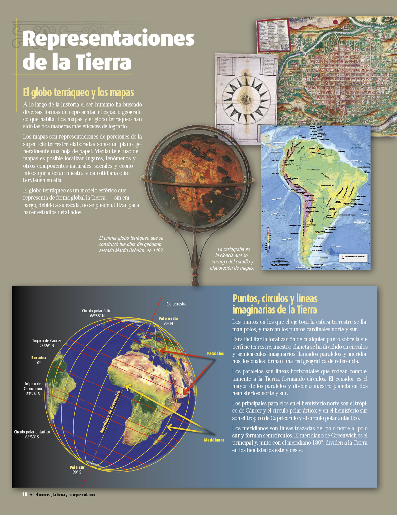 Atlas de geografía del mundo quinto grado 2017-2018 - Página 18 - Libros de Texto Online