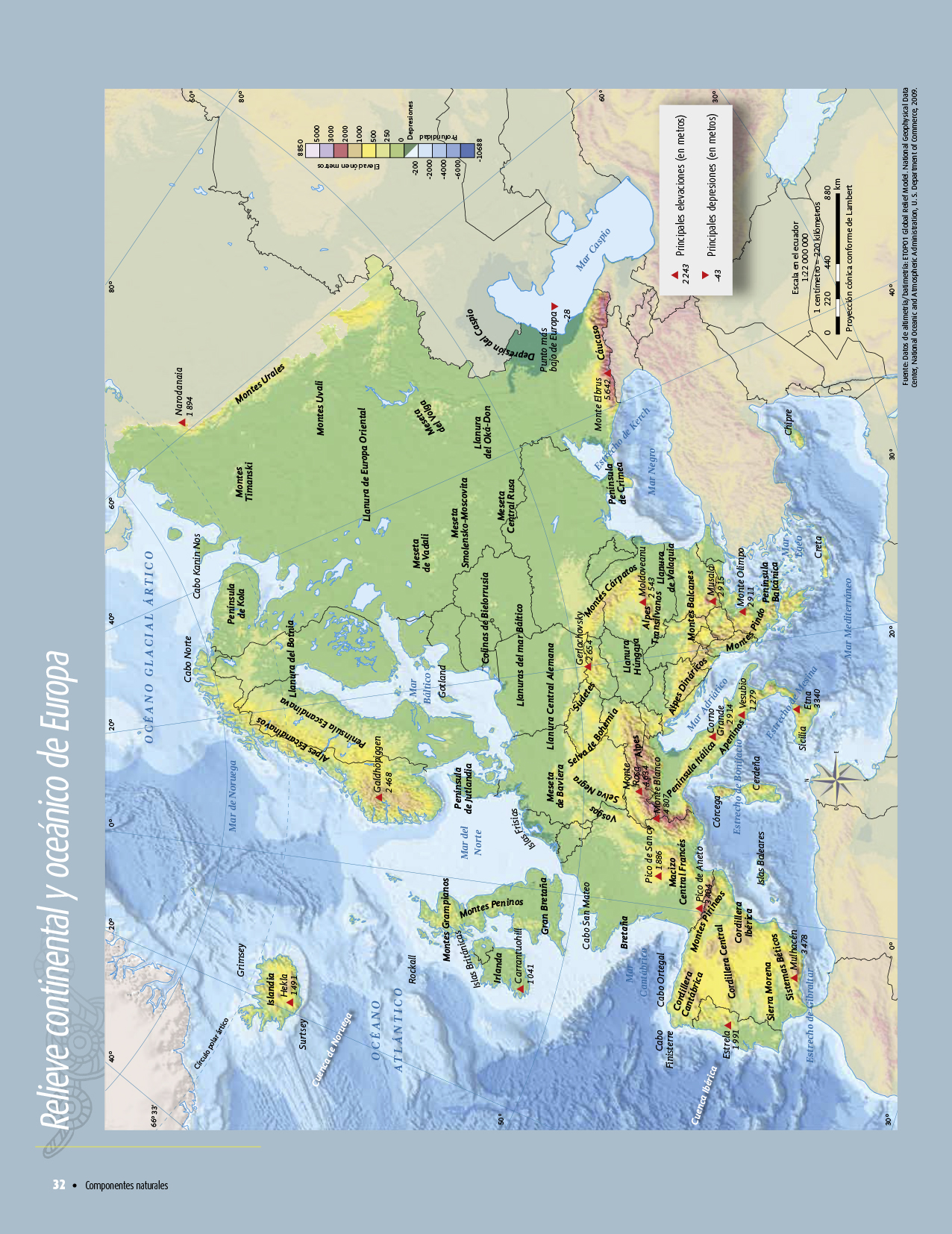 Atlas de geografía del mundo quinto grado 2017-2018 - Página 32 de 122 - Libros de Texto Online