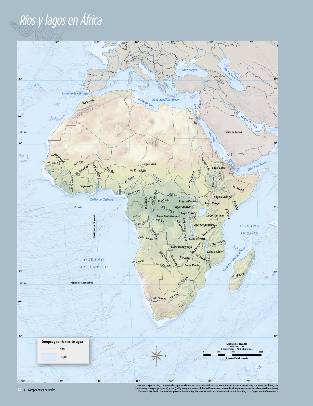 Atlas de geografía del mundo quinto grado 2017-2018 ...