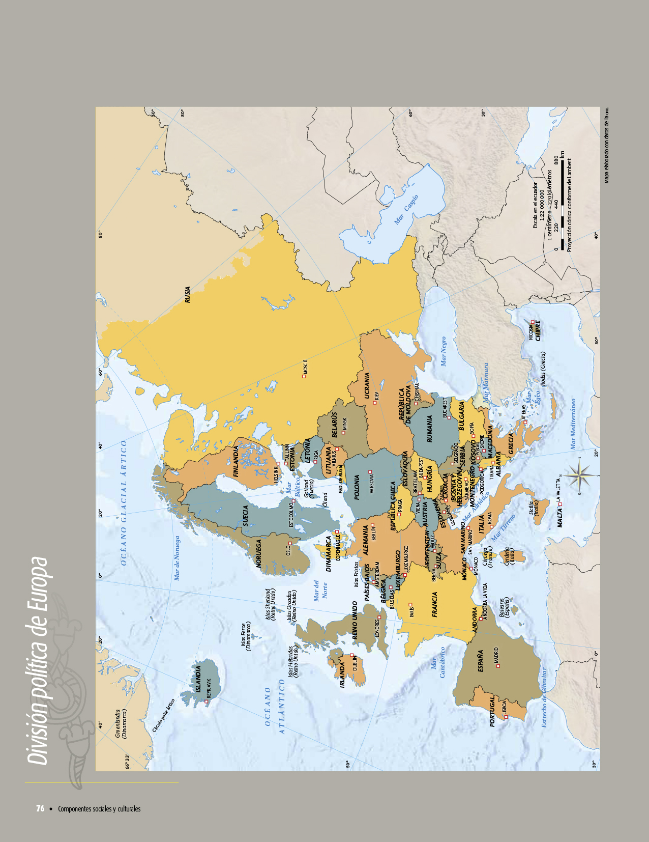 Atlas De Geografia Del Mundo Quinto Grado 2017 2018 Pagina 76 De 122 Libros De Texto Online