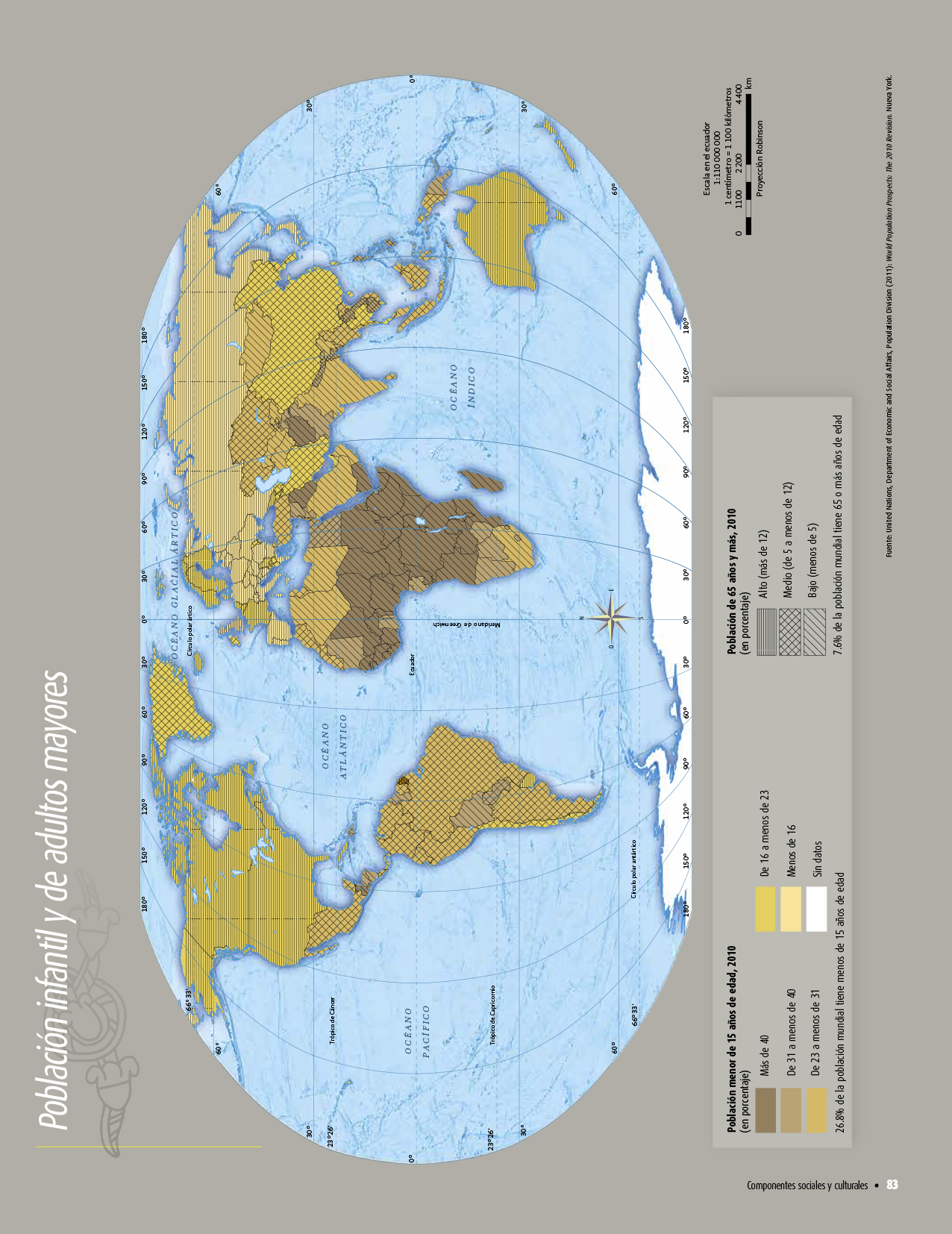 Atlas de geografía del mundo quinto grado 2017-2018 - Página 83 - Libros de Texto Online