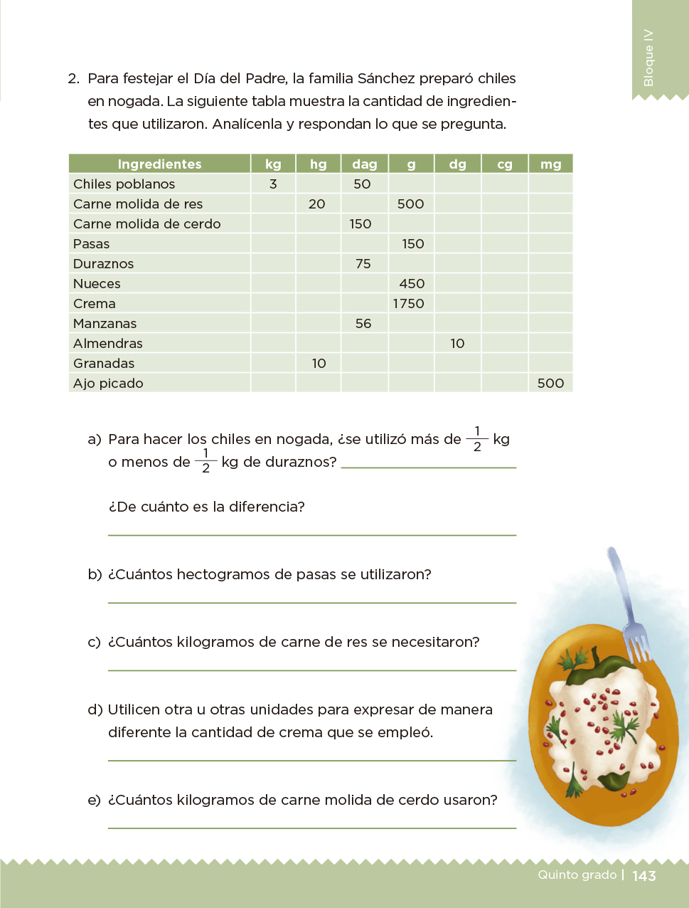 Desafios Matematicos Libro Para El Alumno Quinto Grado 2017 2018 Pagina 143 De 226 Libros De Texto Online