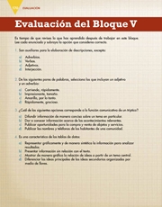 Libro Español quinto grado Página 170