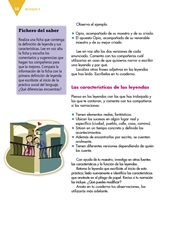 Libro Español quinto grado Página 58