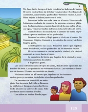 Libro Español libro de lectura quinto grado Página 125