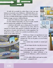 Libro Español libro de lectura quinto grado Página 126