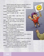 Libro Español libro de lectura quinto grado Página 130