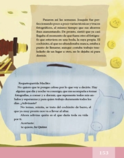 Libro Español libro de lectura quinto grado Página 153