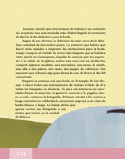 Libro Español libro de lectura quinto grado Página 154