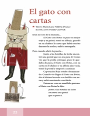 Libro Español libro de lectura quinto grado Página 22
