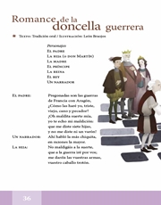 Libro Español libro de lectura quinto grado Página 36