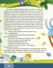 Libro Español libro de lectura quinto grado Página 50