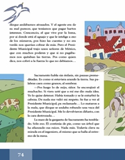 Libro Español libro de lectura quinto grado Página 74