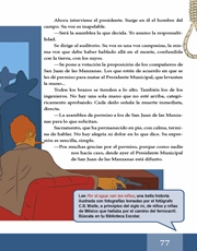 Libro Español libro de lectura quinto grado Página 77