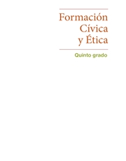 Libro Formación Cívica y Ética quinto grado Página 3