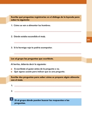 Libro Español libro para el alumno segundo grado Página 101