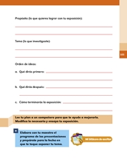 Libro Español libro para el alumno segundo grado Página 103
