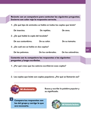 Libro Español libro para el alumno segundo grado Página 107