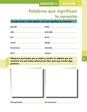 Libro Español libro para el alumno segundo grado Página 163