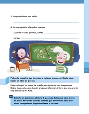 Libro Español libro para el alumno segundo grado Página 237