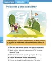 Libro Español libro para el alumno segundo grado Página 244