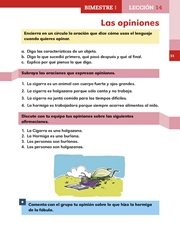 Libro Español libro para el alumno segundo grado Página 33