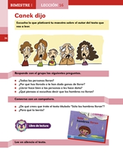 Libro Español libro para el alumno segundo grado Página 36